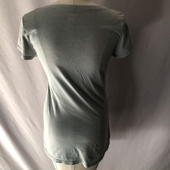 Women’s Gray, Pink by VS V neck T - Picture 3 of 7